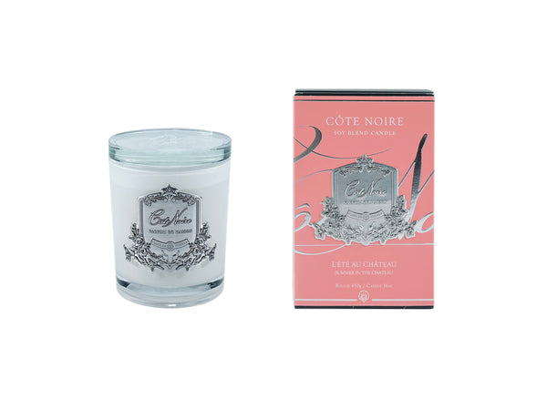 SUMMER IN THE CHATEAU - WHITE VESSEL - SILVER BADGE