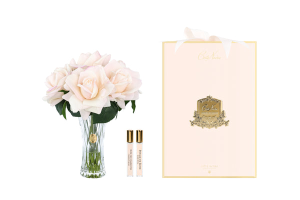 NEW Cote Noire Charente Seven Rose in Champagne Pink - Gold/Pink Box -