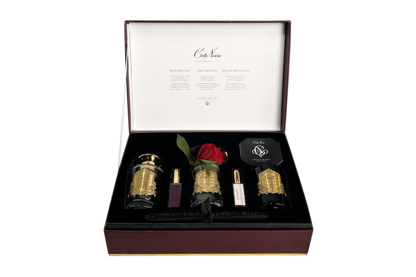 Cote Noire room fragrance set ルームフレグランス Cote Noire - Luxury Gift Set - Rose Oud - GP57