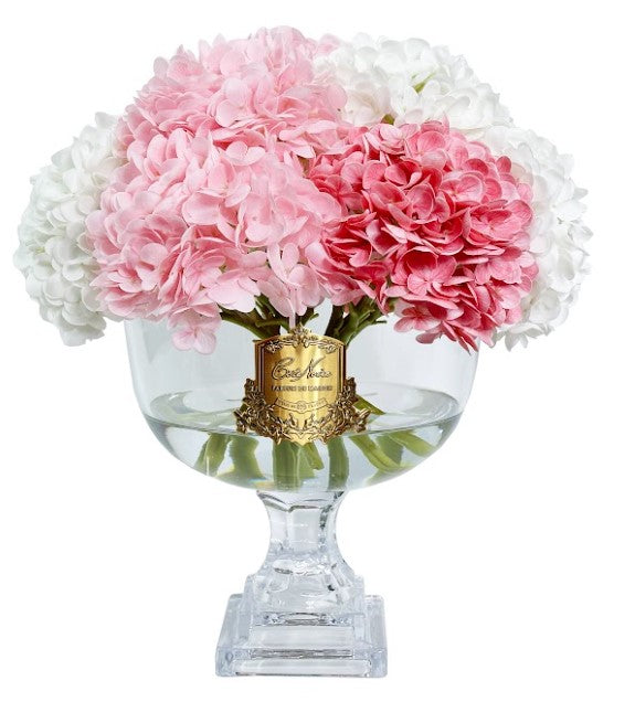 Provence Hydrangea Bouquet - Large Mixed Pink & Gold