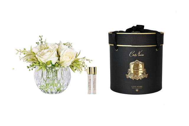 côte noire ** NEW ** Round Summer Roses - Champagne - RSR15