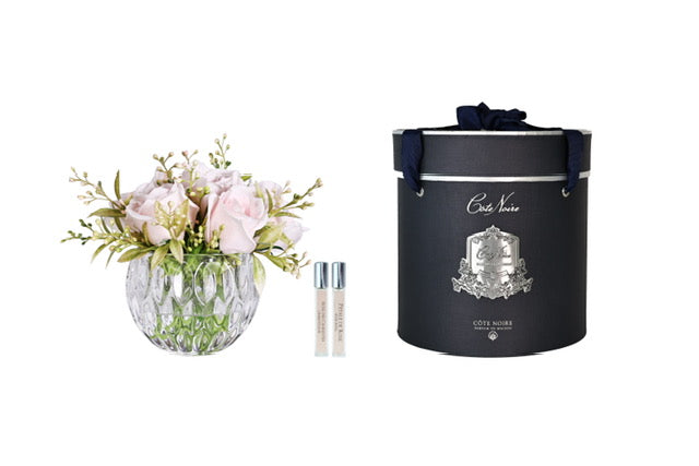 côte noire ** NEW ** Round Summer Roses - French Pink - RSR06