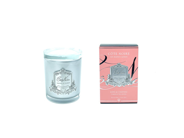 Copy of ** BUY 2 GET 1 FREE ** Soy Blend Candle with DOME LID - Eau De Vie - Silver