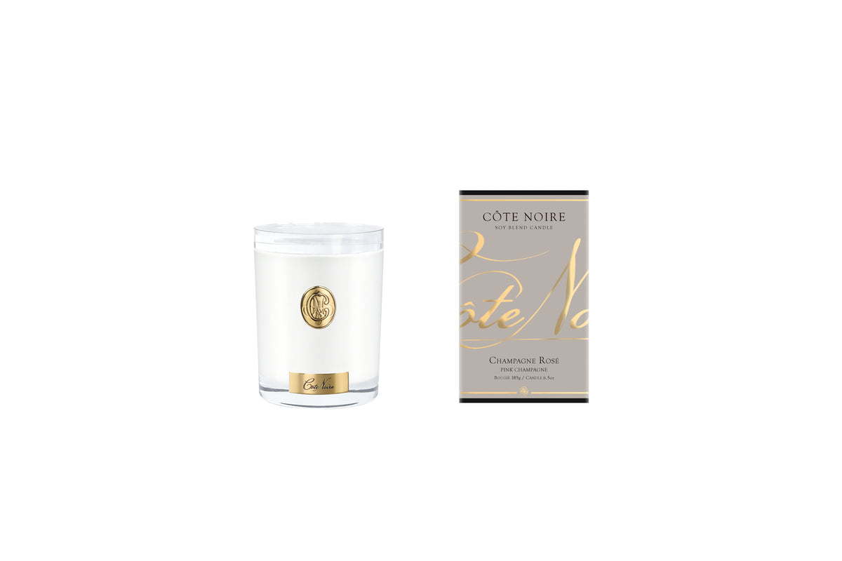 WHITE & GOLD CANDLES ** – Cote Noire
