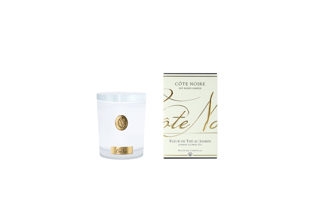 WHITE & GOLD CANDLES ** – Cote Noire