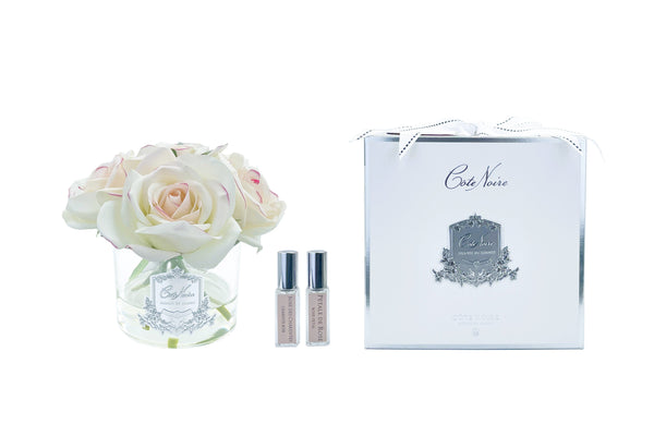 Cote Noire Perfumed Natural Touch 5 Roses - Clear - Pink Blush - GMR62