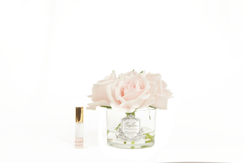 Cote Noire Perfumed Natural Touch 5 Roses - Clear - French Pink - GMR66