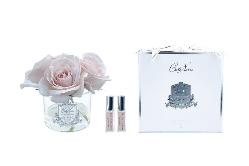 Cote Noire Perfumed Natural Touch 5 Roses - Clear - French Pink - GMR66