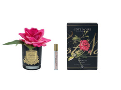 Cote Noire Perfumed Natural Touch Single Rose - Black - Magenta - GMRB07
