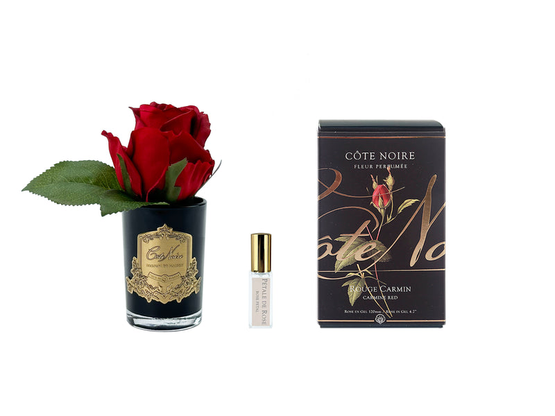 Cote Noire Perfumed Natural Touch Rose Bud - Black - Red - GMRB44