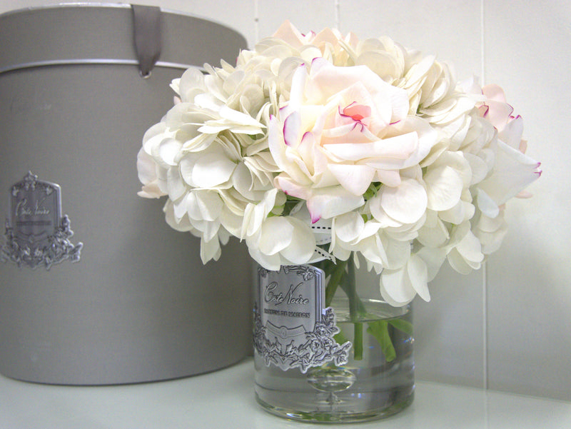 *LIMITED SUMMER EDITION* Luxury Summer Grand Bouquet - Blush Roses & White Hydrangeas
