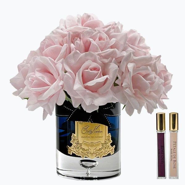 Cote Noire Luxury Grand Bouquet Dark Glass - French Pink - Gold Badge - LTWB03