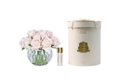 NEW - Cote Noire Luxury Round 13 Rose Bud Bouquet - Champagne Pink  - RRB15