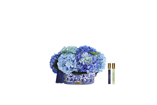 Chinoiserie Hydrangea - Blue - CH03