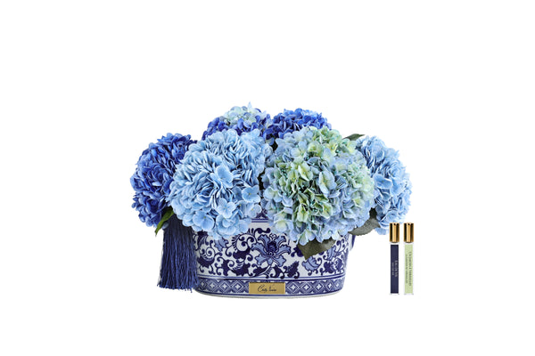 Grand Chinoiserie Hydrangea - Blue - GCH03