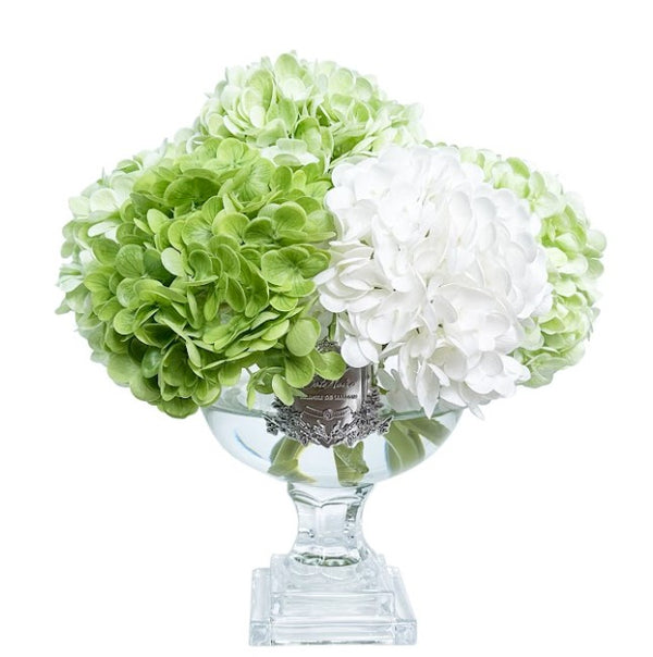 *New* Provence Hydrangea Bouquet - Large Mixed Green & Silver