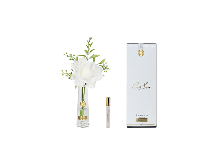 côte noire ** NEW ** Summer Rose White - Gold Badge - SRG01