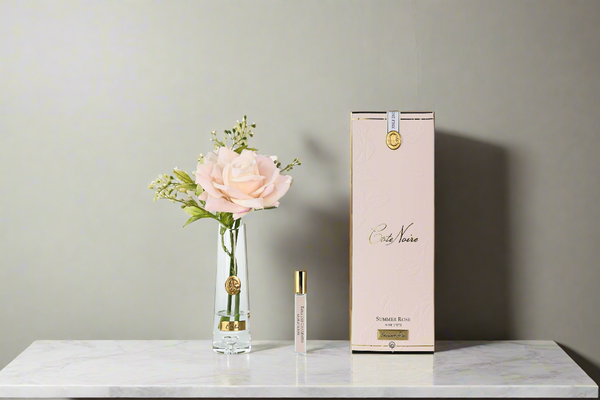 *New* Summer Rose Champagne Pink - Gold Badge - SRG18