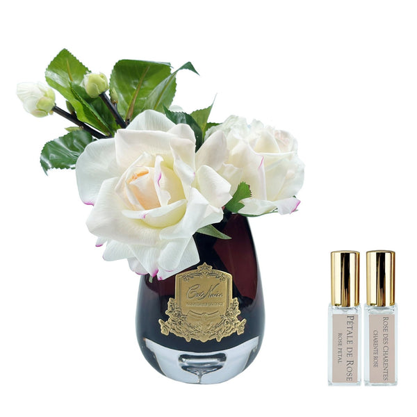 Cote Noire Tea Rose Bouquet - Dark Tear Drop - Pink Blush - TR02B