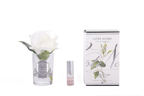 Cote Noire Perfumed Natural Touch Rose Bud - Clear - White - GMR41