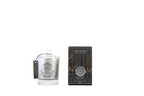 ** BUY 2 GET 1 FREE ** Private Club - Silver Badge Candles