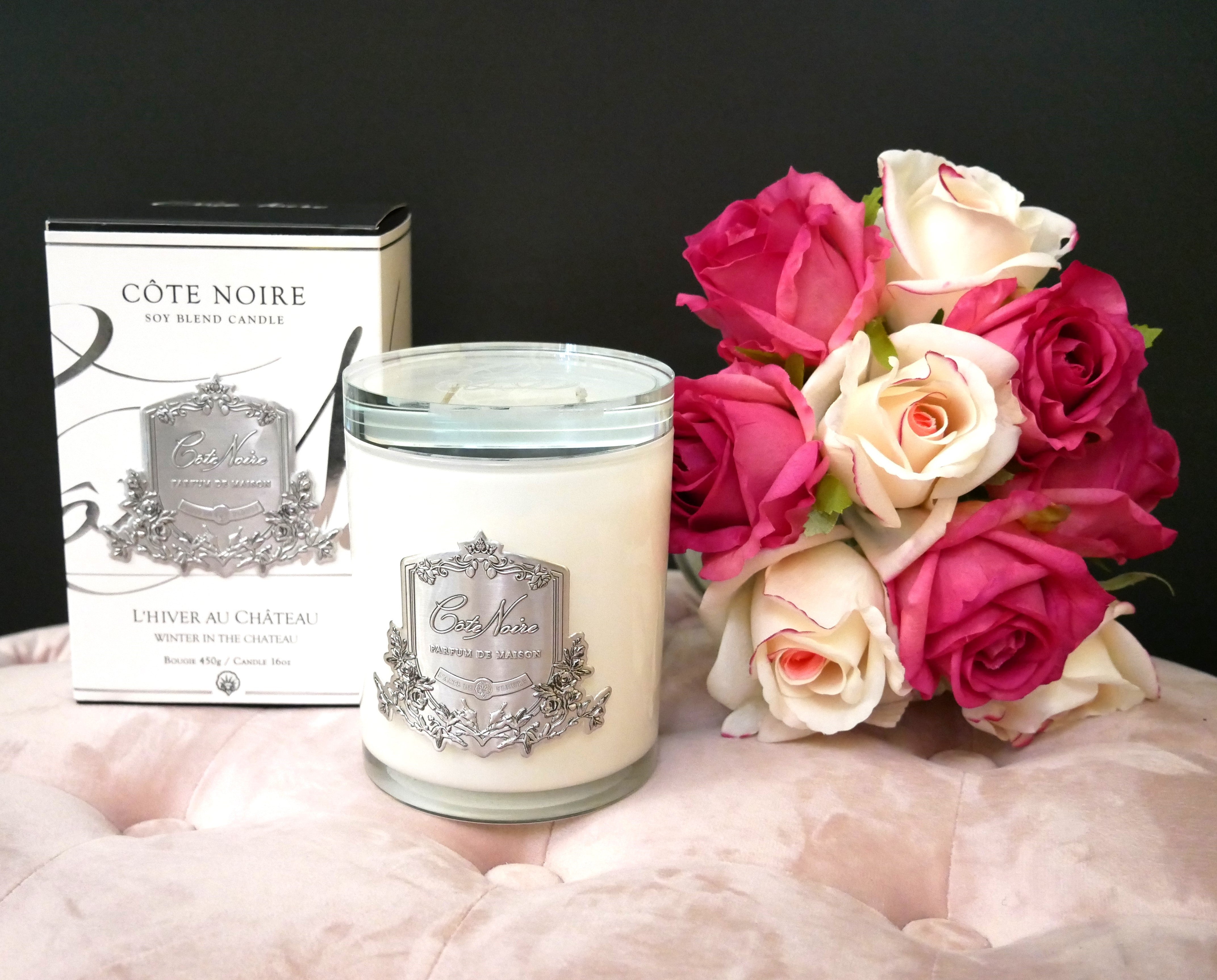 Cote Noire Luxury Round 13 Rose Bud Bouquet Magenta main image 1