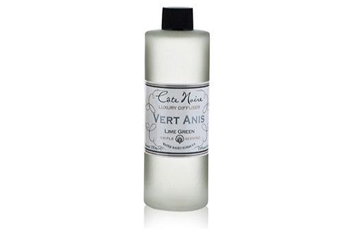 * HALF PRICE * Cote Noire Diffuser Refill 250ml - Vert Anis - Includes reeds