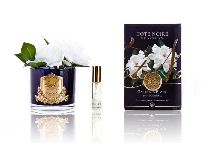 Cote Noire Perfumed Natural Touch Double Gardenias - Black - GMGB02