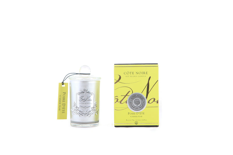 ** BUY 2 GET 1 FREE ** Summer Pear - Silver Badge Candles